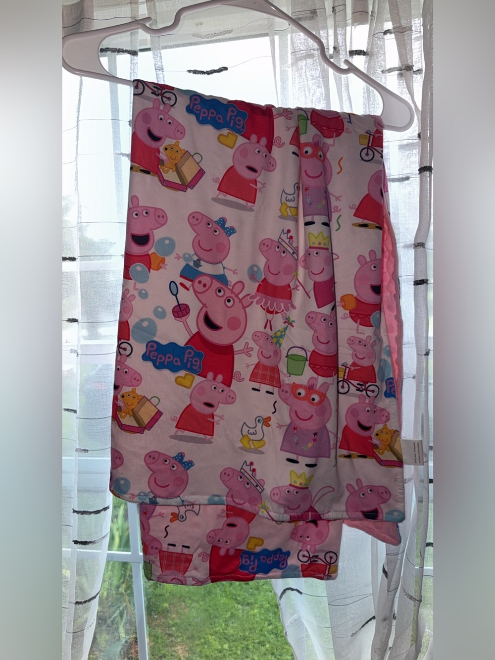 Peppa Pig-Milk Silk/Minky Blanket-NWOT